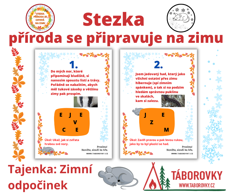 podzimní stezky pdf materiály